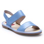 Sandália Rasteira Feminina em Couri cor Eiffel J.Gean 