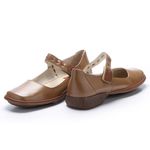 Sapatilha Mariah em Couro cor Suede J.Gean 