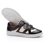 Tênis Feminino Madrid em Couro cor Natural J.Gean
