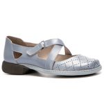 Sapatilha New Exclusiva em Couro cor Sky J.Gean
