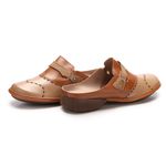 Sapatilha New Exclusiva em Couro cor Avelã J.Gean