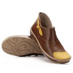 Bota Feminina Wave Em Couro Mustang J.gean 