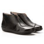 Bota Feminina New Nina em Couro Preto J.Gean 