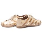 Tênis Feminino Em Couro Bege J.gean 