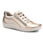 Tênis Feminino New Wave em Couro cor Rose J.Gean