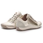 Tênis New Wave Feminino em Couro cor Gelo J.Gean GK0003