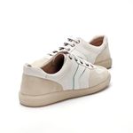Tênis Feminino Barcelona em Couro Legítimo Cor Diamante J.Gean GP0002