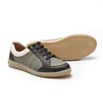 Tênis Feminino Barcelona em Couro Legítimo Cor Olive J.Gean GP0003