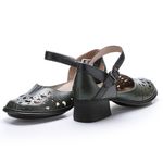 Sapato New Kelly em Couro cor Alga J.Gean 