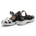 Sapatilha Joy em Couro cor Preto J.Gean