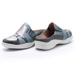 Sapatilha Joy em Couro cor Denin J.Gean 