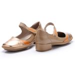 Sapato New Mariah em Couro cor Deserto J.Gean 