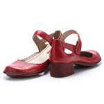 Sapato New Kelly em Couro cor Carnnet J.Gean 