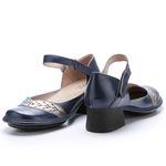 Sapato New Kelly 2 em Couro cor Navy J.Gean 
