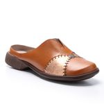 Sapatilha Feminina Mule em Couro cor Mel J.Gean