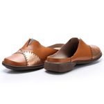 Sapatilha Feminina Mule em Couro cor Mel J.Gean