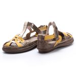 Sapatilha Lock em Couro cor Preto J.Gean 