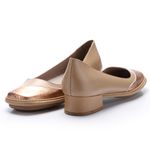 Sapato New Mariah em Couro cor Deserto J.Gean 