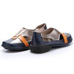 Sapatilha New Exclusiva em Couro cor Navy J.Gean 