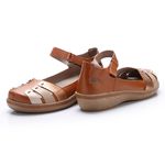 Sapatilha New Jade em Couro cor Mel J.Gean 