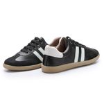 Tênis Feminino Barcelona em Couro cor Preto J.Gean 