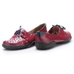 Sapatilha em Couro cor florest J.Gean 