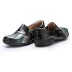 Sapatilha Vitore em Couro cor Preto J.Gean 