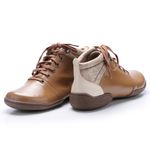 Bota Retrô em Couro cor Suede J.Gean 