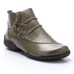 Bota Vitore em Couro cor Militar J.Gean 
