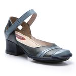 Sapato New Kelly em Couro cor Denin J.Gean 