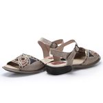 Sandália Lindy Couro cor Glace J.Gean 