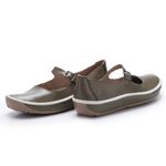 Sapatilha Wave em Couro cor Militar J.Gean 