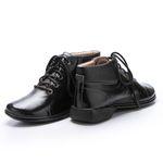 Bota New Jenifer em Couro cor Preto J.Gean 