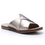 Sandália New Ariane em Couro cor Prata J.Gean