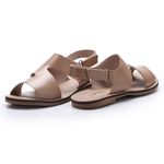 Sandália New Ariane em Couro cor Nude J.Gean 