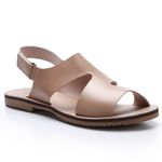 Sandália New Ariane em Couro cor Nude J.Gean 