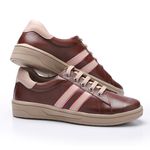 Tênis Madrid em Couro cor Cabernet J.Gean 