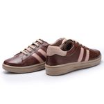 Tênis Madrid em Couro cor Cabernet J.Gean 