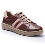 Tênis Madrid em Couro cor Cabernet J.Gean 