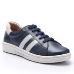 Tênis Madrid em Couro cor Indigo J.Gean 