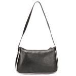 Bolsa Artesanal Em Couro Preto J.Gean 