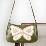 Bolsa Artesanal Em Couro Verde J.Gean 