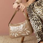 Bolsa Artesanal Em Couro Marrom Castanho J.Gean 