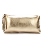 Bolsa de mão em Couro Ouro J.Gean 
