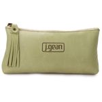 Necessaire em couro cor Verde J.Gean 