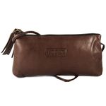 Bolsa de Mão Em Couro Coffee Coffee J.Gean 