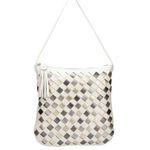 Bolsa artesanal feminina de Couro cor Diamante J.Gean 
