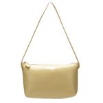 Bolsa de Mão Em Couro Amarelo J.Gean 