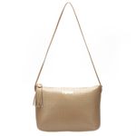 Bolsa artesanal Em Couro Bege J.Gean