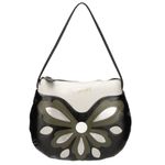 Bolsa de Mão Em Couro Preta J.Gean 